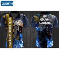 Guanyi RGI ALAKD GUARDIANS T-shirt-2024 New Blue POLO RGI GUARDIANS POLO Shirt 2024 New