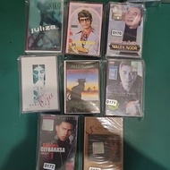 Kaset Cassette Melayu MALEK NOOR/ EDDIE/ ZAINAL/ SHIDEE/ ALLEYCATS/ OJA/ JULIZA/ M DAUT