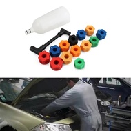 [themremain]-15 PCS Oil Filler Oil Adding and Oil Changing Tool Car Engine Oil Changing Funnel Oil F