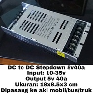 DC to DC Converter StepDown 5V 40A