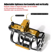 For Zontes zontes 703F 703f Motorcycle Universal CNC Accessorie Beverage Water Bottle Cage Drink Cup