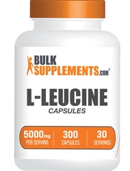 com L-Leucine Capsules - Leucine Supplements, Leucine 5000mg - Amino Acid Supplement, Gluten Free, 1
