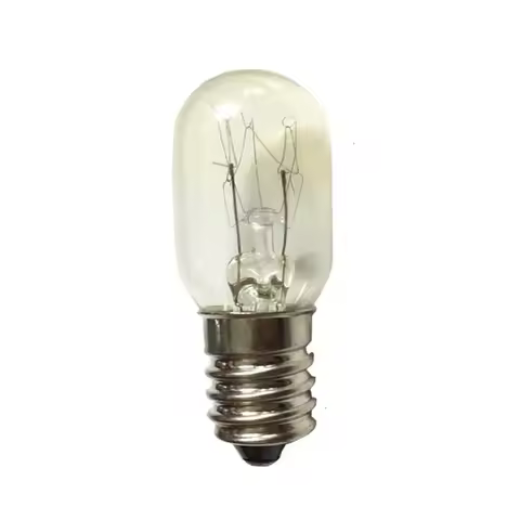 10PCS AC220V Refrigerator bulb E12 E14 E17 15W bulb warm yellow microwave oven lighting range hood s