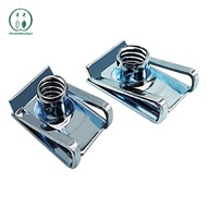 [Chicnest] 10pcs M4/M5/M6/M8 Car Spring Steel U Type Clips with Thread 8mm 5mm 6mm 4mm Reed Nuts for