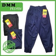 SELUAR TRACKSUIT KANAK-KANAK DAN DEWASA KOSONG SIZE 20-58 / SELUAR TRACKSUIT BUDAK / SELUAR SUKAN SEKOLAH / SELUAR TRACKSUIT KANAK-KANAK / SELUAR TRACKSUIT HITAM DAN BIRU