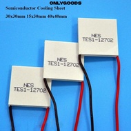 ONLYGOODS Refrigeration Plate, 5 Styles 40x40mm Semiconductor Cooling Sheet, High Quality 15x30mm TE