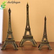 DUCKIHOGAN Eiffel Tower Model, Metal Bronze Eiffel Tower Statue, Exquisite Design with Box 7 Sizes E