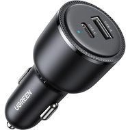 UGREEN 63W USB C Car Charger Adapter, PPS 45W Super Fast Charging 2.0 Type C Car Charger Cargador pa