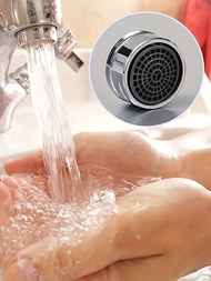 1入組節水水龍頭噴嘴，可更換螺紋的廚房水龍頭濾網，嘴巴浴室水龍頭氣泡器，浴室零件