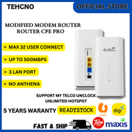 【Ready Stock】4G CPE PRO ROUTER Sim Card Modem B628-265 LTE Modified WIFI Router (ALLOW TO ALL SIM EXCEPT UNIFI)