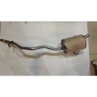 Viva 850 / 1.0 Original Rear Exhaust Muffler Pipe Putih with Exhaust Hanger Rubber - ready stock