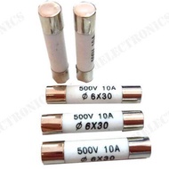 ฟิวส์เซรามิค 10A 500V ขนาด 6x30MM