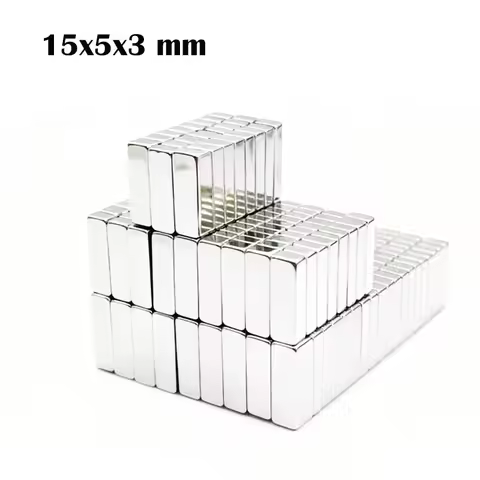 5-200 Pcs Super Powerful Block Magnet Neodymium Magnet NdfeB N35 Strong Permanent Magnetic imanes Re