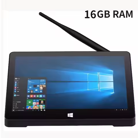 2025 Original Desktop Tablet PC Windows 10 Media Box Intel J4125 10.1 Inch Touch Screen 16GB RAM 128