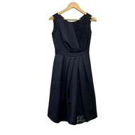 Aimer Dress Sleeveless dark Navy Lace Women Direct from Japan Secondhand