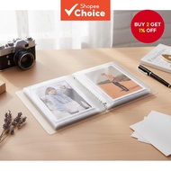 48 Pieces 4R Lomo Card Photo Album KPOP Photocard Album Matte Cover 4R Photo Album  48 Keping Album 