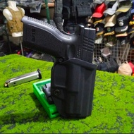 Holster HS 9 OWB Holster Polri Hs9 Luar Kydex Sarung Pistol Polri HS9