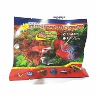 READY STOCK TUBIFEX WORM CACING KERING 5 GR CACING SUTRA BEKU KERING