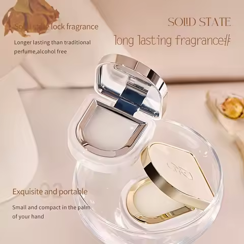 Mirror Perfume Solid Perfume Long-Lasting Fragrance Fresh And Light Portable Solid Perfume One Dab A