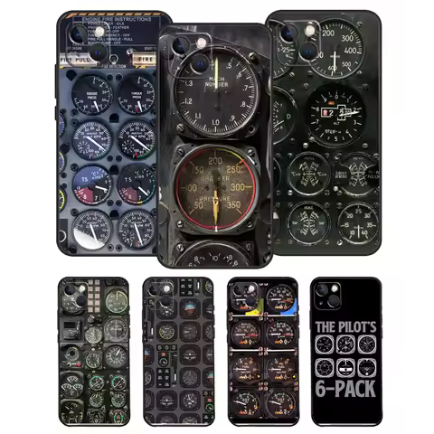 Aircraft Cockpit Dashboard For Honor Magic 7 Lite 6 8 Pro Case For Honor 200 400 50 70 90 X8c X8b X9