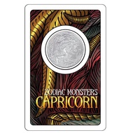 NUBEX Capricorn Monster 1/10 Oz Silver Coin : Zodiac Monsters Series