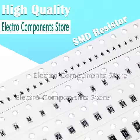 0.01 5000PCS/Tape & Reel 1206 SMD Resistor 1% 0.01R~20M 0.3 0.47 0.91 1.5 5.1 9.1 10 30 56 68 100 82
