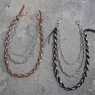 Unlimited Cycle Augenstern Punk Metal Tassel Multi-Chain Pants Chain Hip-Hop Jeans Chain Men