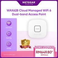 NETGEAR WAX628 Cloud Managed AX5400 Dual-band PoE Multi-Gig WiFi 6 Access Point