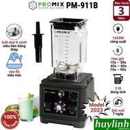Máy xay sinh tố công nghiệp Promix PM-911B [Mới 2023] - 1650W - Dung tích 2 lít - Có hẹn giờ