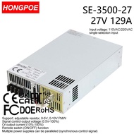 0-27V 129A 3500W Adjustable AC-DC 0-5V 0-10V PLC/PMV signal control transformer, suitable for motor/