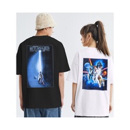 Uniqlo Co Branded Star Wars T-shirt Star Wars Printed Short Sleeve Poster Pattern for Male and Femal