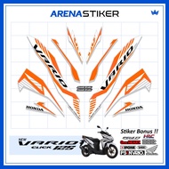 VR806c Stiker Lis Setriping Striping Vario 125 2023 2024 Sticker Honda Click 125 New Grafis Variasi