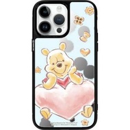 (多種型號可選)迪士尼小熊維尼 iPhone 15/14/13/12/11/Pro/Pro Max 鏡面保護殼 升級版-5380 手機殻