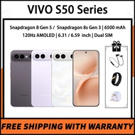 VIVO S50 Snapdragon 8s Gen 3 / VIVO S50 Pro mini Snapdragon 8 Gen 5 120Hz AMOLED 6500 mAh Dual SIM