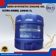 Minyak Enjin SCT Ultra Diesel 10W40 7L-SCT Semi-Synthetic Engine Oil Ultra Diesel 10W40 7L