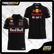 T-shirt เสื้อโปโล TrackStyle Oracle RedBull Racing Formula 1 F1 Team 2025 Max Verstappen
