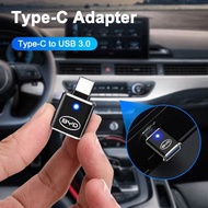 [Ready Stock] BYD Logo Car Type-C USB to USB Adapter Charge Interface Converter for BYD Atto 3 Seali