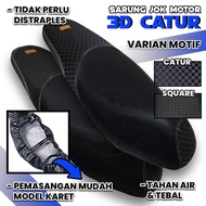 Bozman Catur 3D Motorcycle Seat Cover, Ready to Use, Hassle-Free, Imported Material
