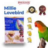 Phoenix Millie Lovebird Pakan Burung Lovebird Ngekek Gacor Murah Berkualitas