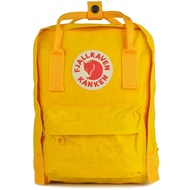 Sweden Fjallraven Kanken Mini F23561-141 Retro Backpack Small Square School Bag-Yellow