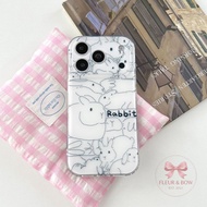 Casing For iPhone 17 Pro Max 16 15 14 TPU Phone Case Cover 手机壳 Aesthetic Korean Cute
