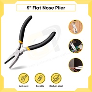 DL103105 5" Deli Mini Flat Nose Plier Playar muncung tirus
