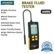 AUTOOL AS502 Brake Fluid Tester Automotive Brake Oil Tester Compatible for DOT3/DOT4/DOT5.1/ENV4/ENV