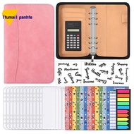 A6 Budget Planner with Calculator Zip Budget Binder Budget Planner Made with Envelopes for Money Sav