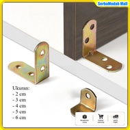 SIKU L-Shaped Shelf Bracket Wall Shelf Support Stainless Steel L-Shaped Angle Plate Multifunctional 