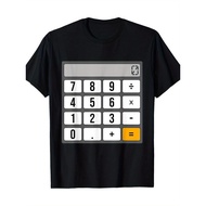 Funny Calculator Halloween Costume Math Calculator Outfit T-Shir- T-Shirt