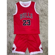 Kid's top jersey terno bulls 23 for boy 2-7yrsold
