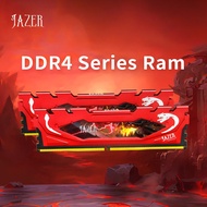 Jazer แรม DDR4 16GB 8GB 32GB 3200MHz 3600MHz หน่วยความจำสำหรับเล่นเกมเดสก์ท็อป PC4เมนบอร์ดรองรับหน่วยความจำ DDR4