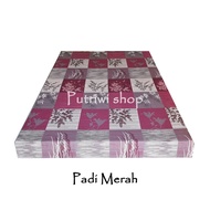 Sarung kasur busa resleting tebal 5 cm No 1 2 3 4 single untuk kasur tilam inoac tipis