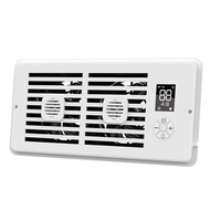 Register Booster Fan 4x 10Inch Smart Silent with Aromatherapy Tablets Heating Cooling 1-10 Wind Spee